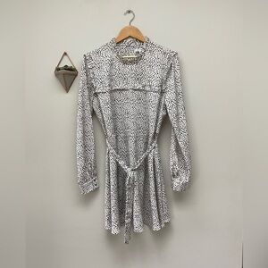 Avec Les Filles Long Sleeve Dress